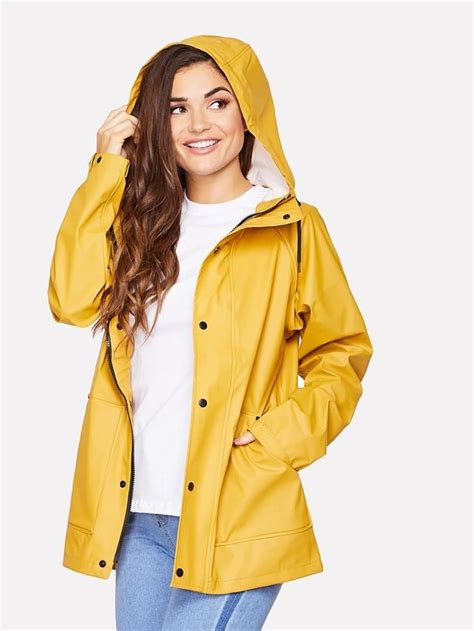 shein coat|shein waterproof coats.